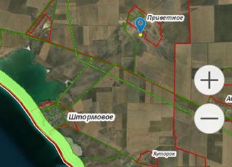 Продажа земельного участка, 6 сот., село Приветное, улица Лётчиков