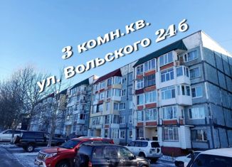 Продается 3-комнатная квартира, 62.1 м2, Петропавловск-Камчатский, улица Вольского, 24, микрорайон Северо-Восток