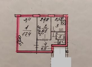 Продам 2-ком. квартиру, 42 м2, Санкт-Петербург, проспект Науки, 65, муниципальный округ Гражданка