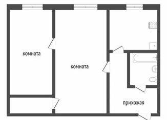 Продажа 2-ком. квартиры, 42 м2, Ярославль, улица Чехова, 31А, жилой район Пятёрка