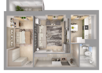 Продам двухкомнатную квартиру, 59.6 м2, Волгоград, улица Алехина, 38А, Краснооктябрьский район