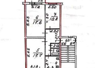 Продаю 3-ком. квартиру, 63.3 м2, Ломоносов, улица Федюнинского, 5к4