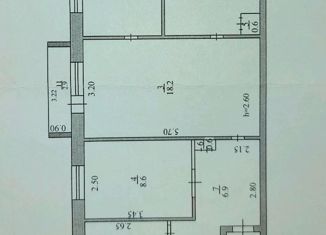 Продается четырехкомнатная квартира, 65.2 м2, Якутск, улица Каландаришвили, 25/6, Октябрьский округ