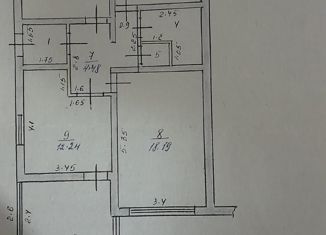 Продаю 3-комнатную квартиру, 67 м2, город Асино, улица Дзержинского, 7