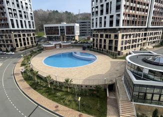 Продается трехкомнатная квартира, 86 м2, посёлок городского типа Дагомыс, Батумское шоссе, 28А, ЖК Аллея Парк