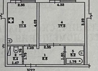 Продам однокомнатную квартиру, 52 м2, Губкинский, 9-й микрорайон, 15