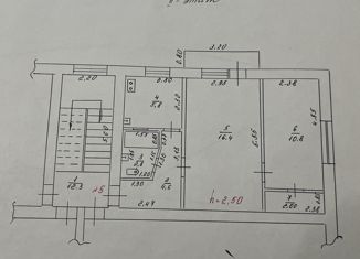 2-комнатная квартира на продажу, 45 м2, Краснодар, улица Крупской, 103, улица Крупской