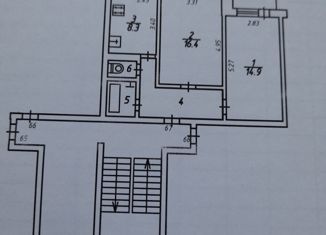 Двухкомнатная квартира на продажу, 51 м2, Калуга, Грабцевское шоссе, 77, Октябрьский округ