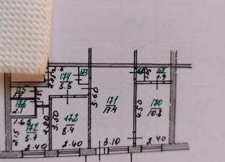 Продажа трехкомнатной квартиры, 54.5 м2, Орловская область, улица Тургенева, 100