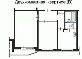Продам двухкомнатную квартиру, 51 м2, Москва, улица Грина, 9, район Северное Бутово