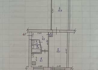 Продаю двухкомнатную квартиру, 44 м2, Кимры, улица Баклаева, 9