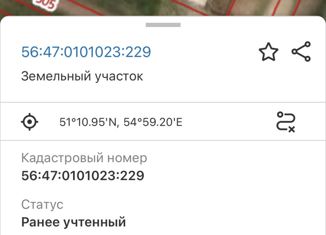 Продажа участка, 8 сот., Соль-Илецк, Парковая улица