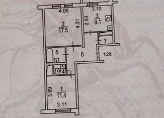 Продам 2-ком. квартиру, 54 м2, Москва, проспект Защитников Москвы, 1, проспект Защитников Москвы