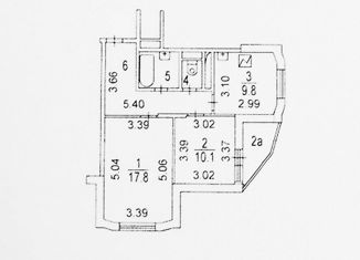 Продам 2-ком. квартиру, 53 м2, Москва, район Левобережный, Ленинградское шоссе, 130к2
