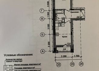 Продам однокомнатную квартиру, 35.5 м2, Нижний Новгород, Новокузнечихинская улица, 5, метро Горьковская