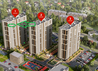 Продажа 1-комнатной квартиры, 37 м2, Ростов-на-Дону, ЖК Гвардейский 3.0, проспект Сиверса, 28