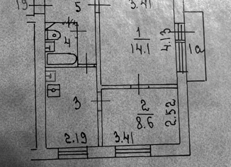 Продается двухкомнатная квартира, 37.2 м2, Москва, Можайское шоссе, 46, станция Сетунь