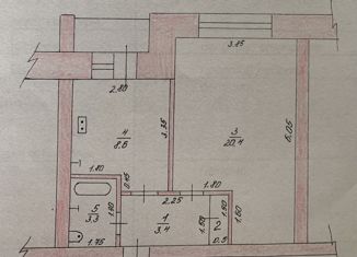 Продаю 1-ком. квартиру, 36.5 м2, Елабуга, проспект Мира, 3