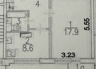 Продам 1-комнатную квартиру, 36.6 м2, Москва, микрорайон Северное Чертаново, 7кБ, метро Чертановская