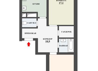 Продам двухкомнатную квартиру, 60.5 м2, Москва, Нижегородская улица, 7, метро Римская