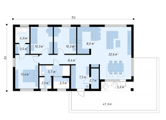 Продается дом, 116 м2, посёлок Доброград, улица Братьев Столетовых, 1