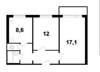 Продам 2-комнатную квартиру, 49.7 м2, Челябинская область, Ярославская улица, 16