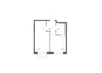 Продажа 1-ком. квартиры, 34 м2, поселение Кокошкино, Зайцевское шоссе