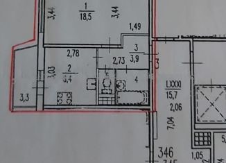 Продаю однокомнатную квартиру, 35.1 м2, Санкт-Петербург, улица Бадаева, 8к2, улица Бадаева