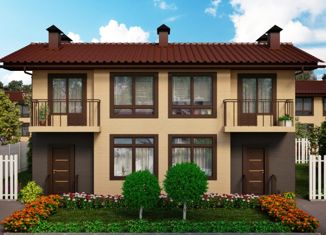 Продается таунхаус, 85 м2, коттеджный посёлок Варежки-3, Рубиновая улица, 7