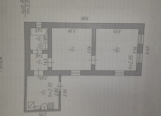 Продам дом, 49.2 м2, станица Старопавловская, улица Мира, 54