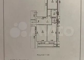 Продаю двухкомнатную квартиру, 60.3 м2, Архангельск, Вологодская улица, 30, Октябрьский округ