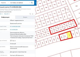 Продается земельный участок, 12 сот., коттеджный посёлок Медовая поляна, коттеджный посёлок Медовая поляна, 34