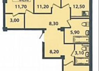 Продается 3-ком. квартира, 77.7 м2, Ставрополь, улица Чехова, 138, Ленинский район