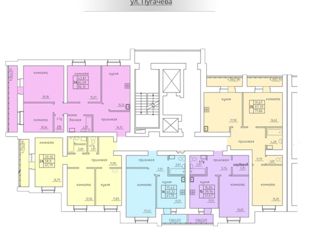 Продается 3-комнатная квартира, 86 м2, Вологда, улица Пугачёва, 44, микрорайон Водники