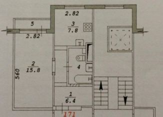 Продаю 1-комнатную квартиру, 35.3 м2, Новосибирск, микрорайон Горский, 47, метро Студенческая