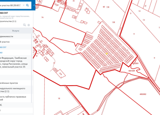 Продаю земельный участок, 8.8 сот., Рассказово, улица Максима Горького, 57