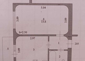 1-комнатная квартира на продажу, 30.9 м2, Волгоградская область, проспект имени Ленина, 353