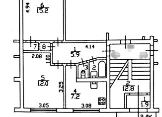 Продается 2-комнатная квартира, 44.5 м2, Санкт-Петербург, улица Димитрова, 18к3, улица Димитрова