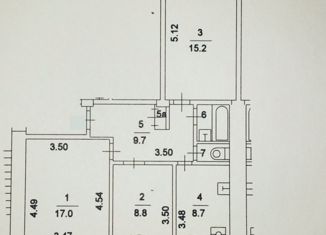 Продаю 3-ком. квартиру, 64 м2, Москва, 2-я Брестская улица, 37с1, метро Белорусская