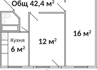 Продается 2-ком. квартира, 43 м2, Москва, Малый Песчаный переулок, 2, район Сокол