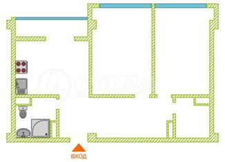 Продаю 2-ком. квартиру, 56 м2, Сочи, улица Калараша, 64/13к6, ЖК Семейный