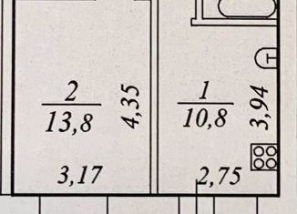 Продаю 1-комнатную квартиру, 34.7 м2, Сыктывкар, улица Маркова, 33