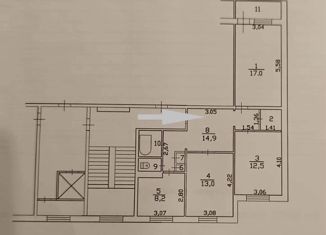 Продаю трехкомнатную квартиру, 73.9 м2, Всеволожск, улица Обороны, 3к2