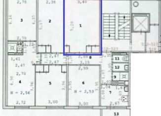 Продажа комнаты, 75 м2, Екатеринбург, Агрономическая улица, 6А, Агрономическая улица