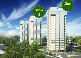 Продам 2-комнатную квартиру, 55.8 м2, Красноярск, улица Шевченко, 2, Ленинский район