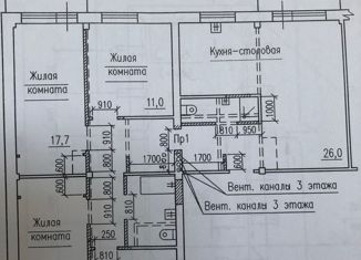 5-ком. квартира на продажу, 100 м2, Ангарск, 206-й квартал, 3