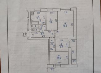 Продается 4-ком. квартира, 75 м2, Ижевск, улица Ворошилова, 53, жилой район Автопроизводство