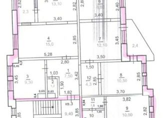 5-ком. квартира на продажу, 97.4 м2, Оренбург, Газпромовская улица, 67