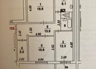 Продажа 3-ком. квартиры, 78.1 м2, Москва, Жулебинский бульвар, 30к1, Жулебинский бульвар