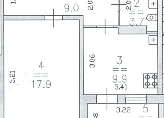 Продажа 1-ком. квартиры, 40.5 м2, Нижний Новгород, улица Декабристов, 9к1, метро Бурнаковская